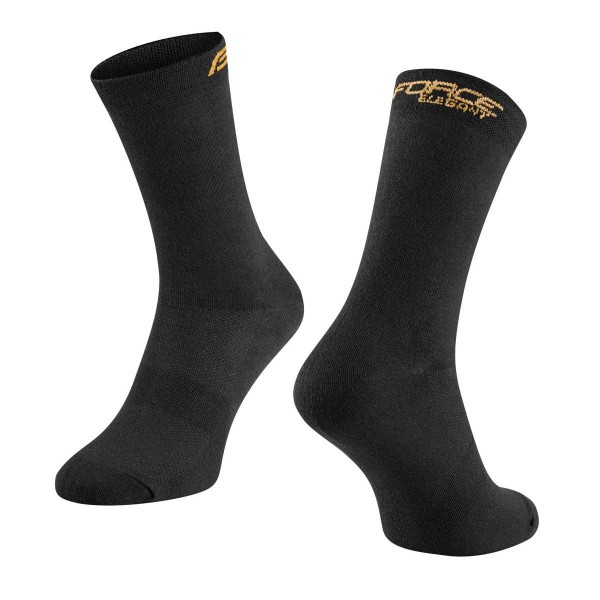 Force Κάλτσες Elegant Μαύρο / Χρυσό Κάλτσες - Compression